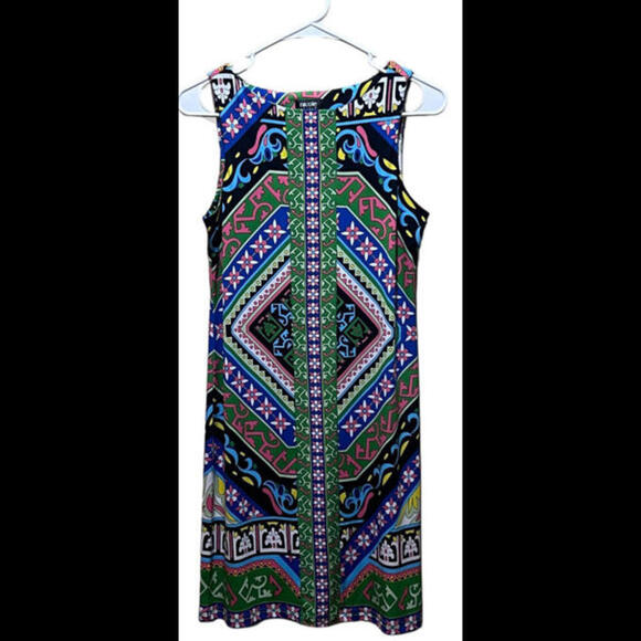 Nicole by Nicole Miller Women's XS Multicolor Pullover‎ Dress EUC - Picture 1 of 3